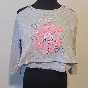 ❄️ Dream Big with This Justice Snowflake Tee! ❄️ (Size 8)